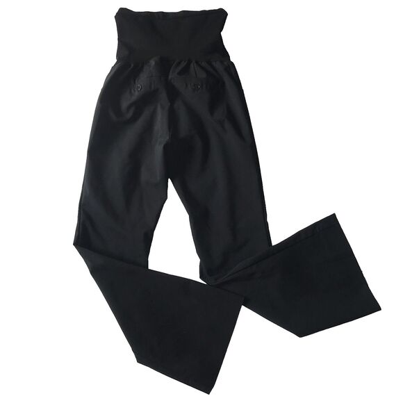 A Pea in the Pod Maternity Pants Black Womens XS SECRET FIT BELLY Panel Bootcut - Picture 4 of 12